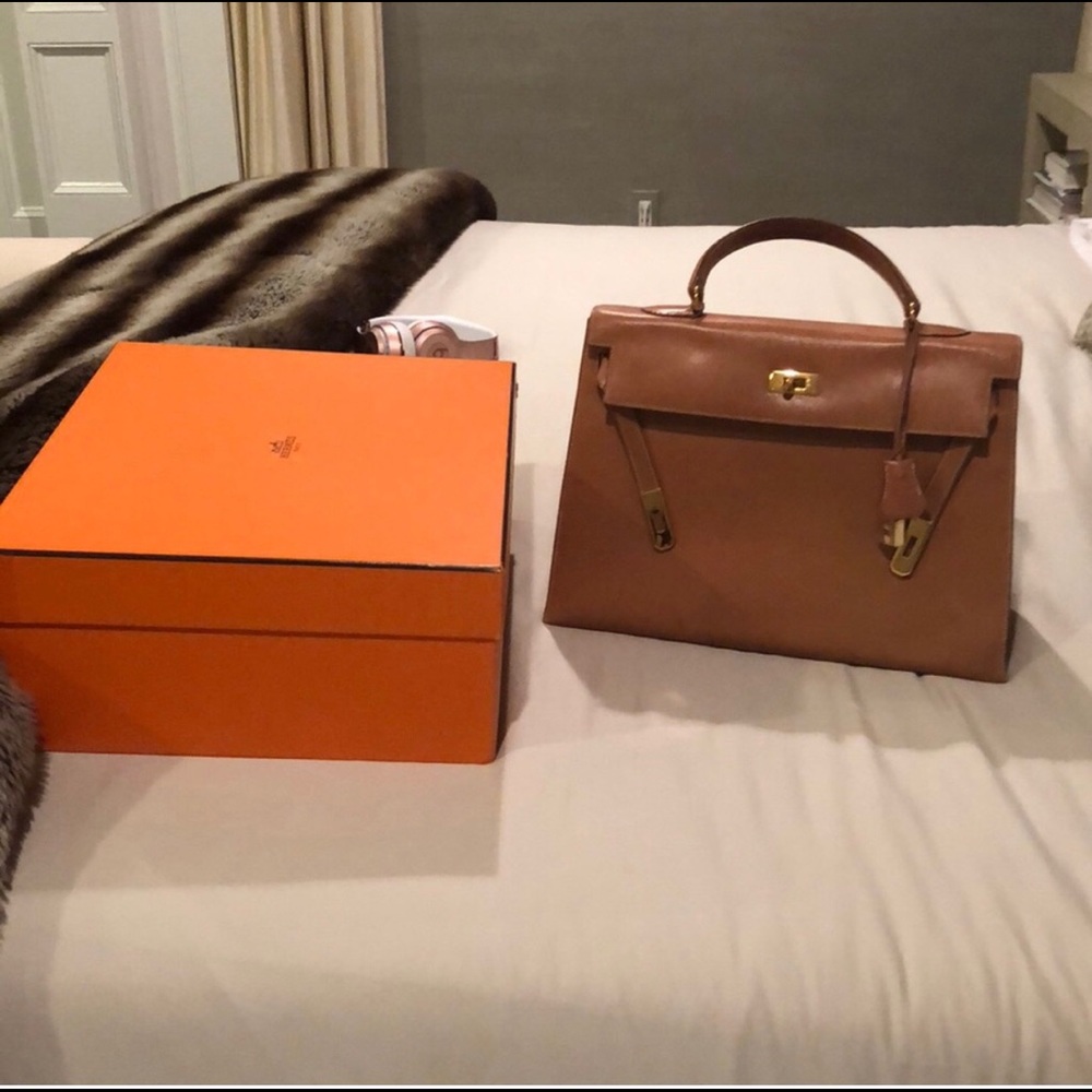 Hermès vintage Box Kelly 35